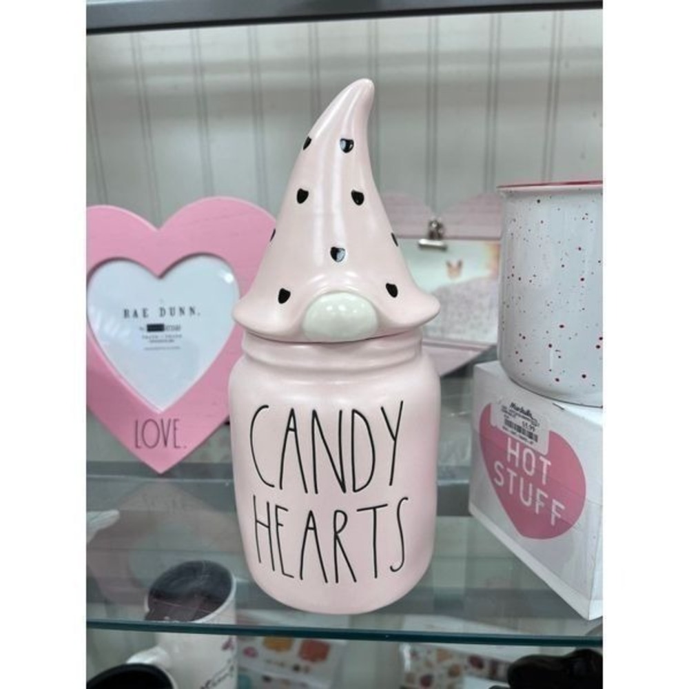 Rae Dunn Candy heart‎ canister